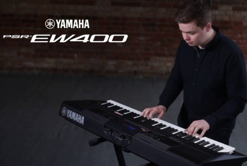 Yamaha PSR-EW400 - цифровой клавишный инструмент с 758 тембрами