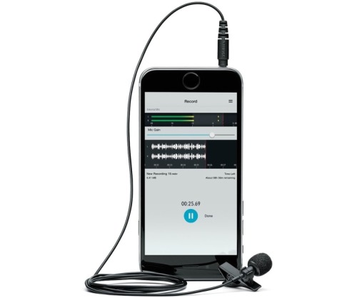 Shure MVL – миниатюрный петличный микрофон для iOS- и Android-устройств