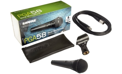 Shure PGA58 – динамический микрофон для основного и бэк-вокала