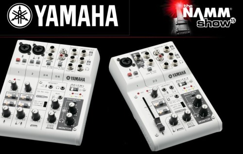 Yamaha AG03 – бюджетный 3-канальный аналоговый микшер