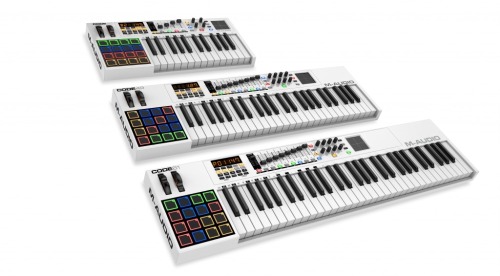 M-Audio Code 25, 49 и 61 – три функциональные модели MIDI-клавиатур новой серии