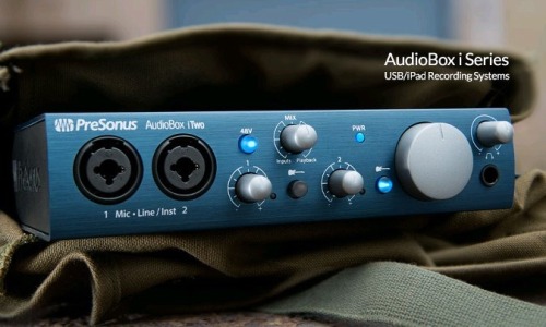 PreSonus AudioBox iOne и iTwo - портативные звуковые интерфейсы